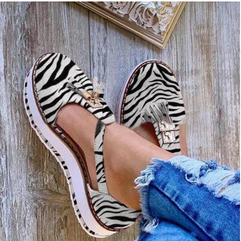 Tassel Flats Shoes Women Spring Summer Sandals