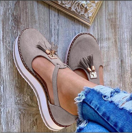 Tassel Flats Shoes Women Spring Summer Sandals