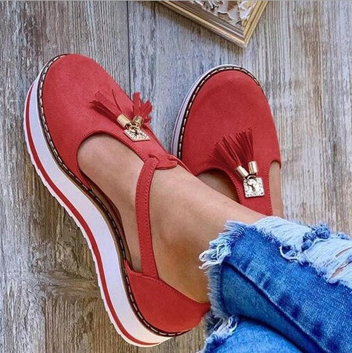 Tassel Flats Shoes Women Spring Summer Sandals