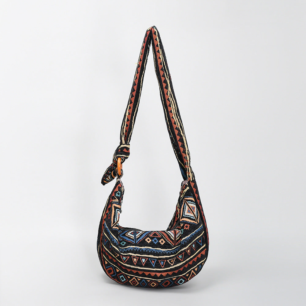 Ethnic Wandering Women's Canvas Shoulder Bag