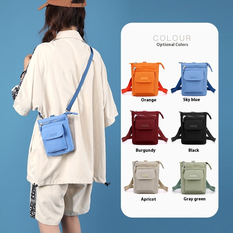 Women's Crossbody Leisure Phone Bag Shoulder Nylon Cloth Bag